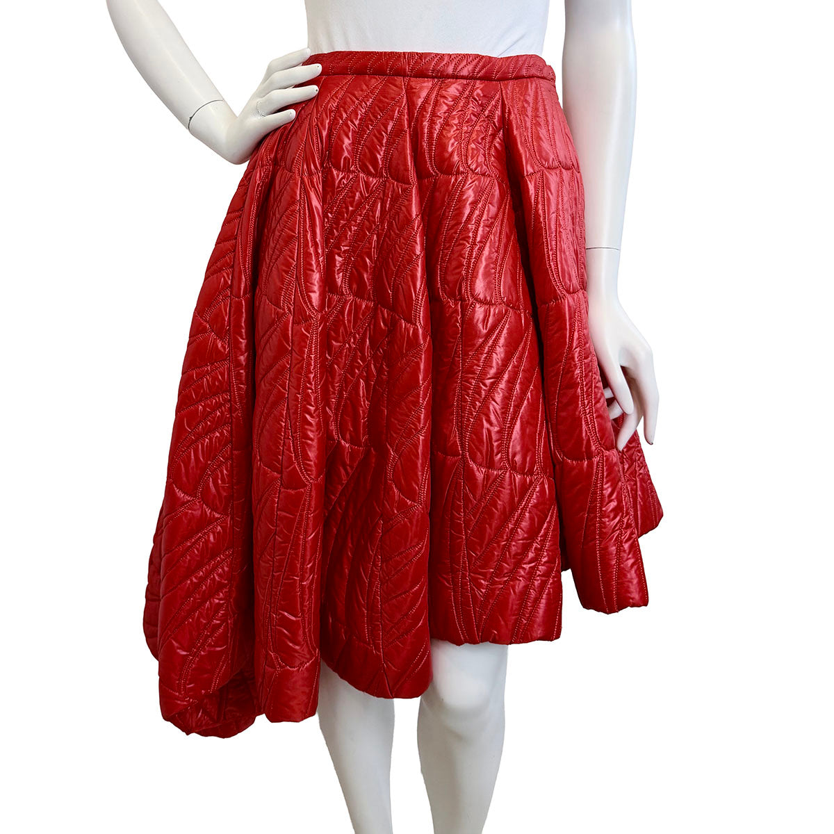 Christian Dior Runway Asymmetrical Quilted Skirt