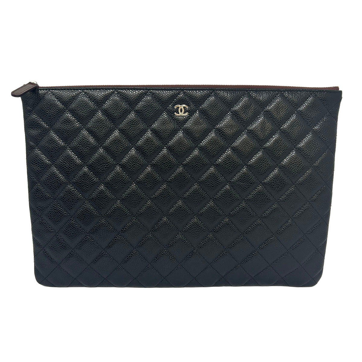 Chanel Quilted Clutch O-Case