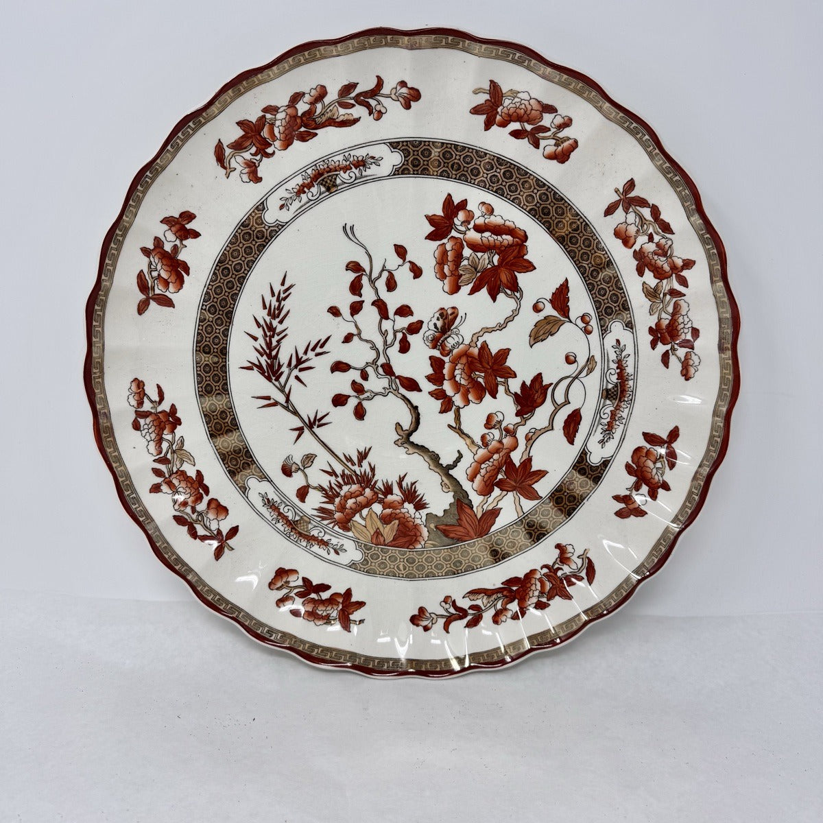 Indian Tree Round Serving Shallow Dish And Square Vegetable Bowl ...