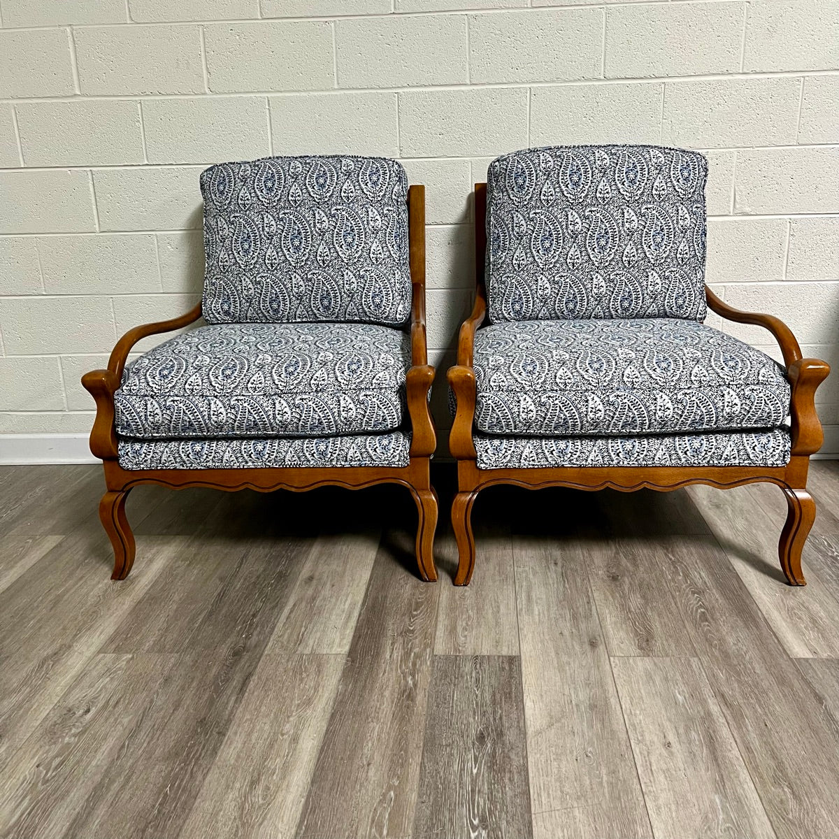 Pair Of Paisley Chairs