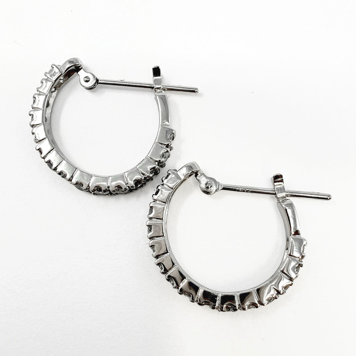 Diamond Hoop Earrings