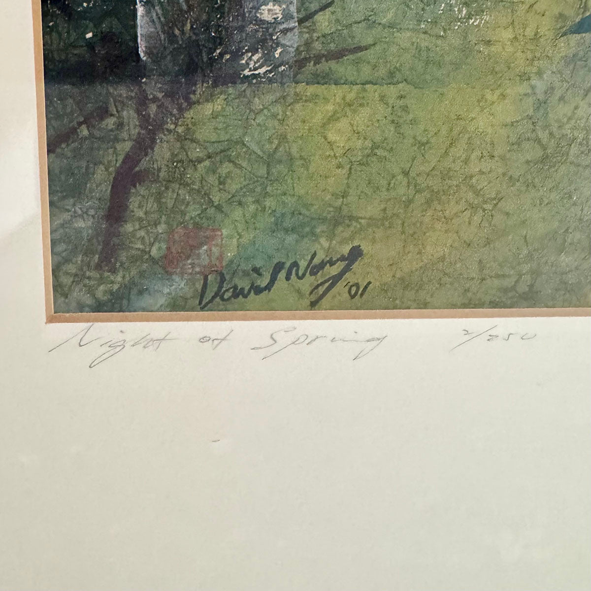 "Night of Spring" Signed and Numered