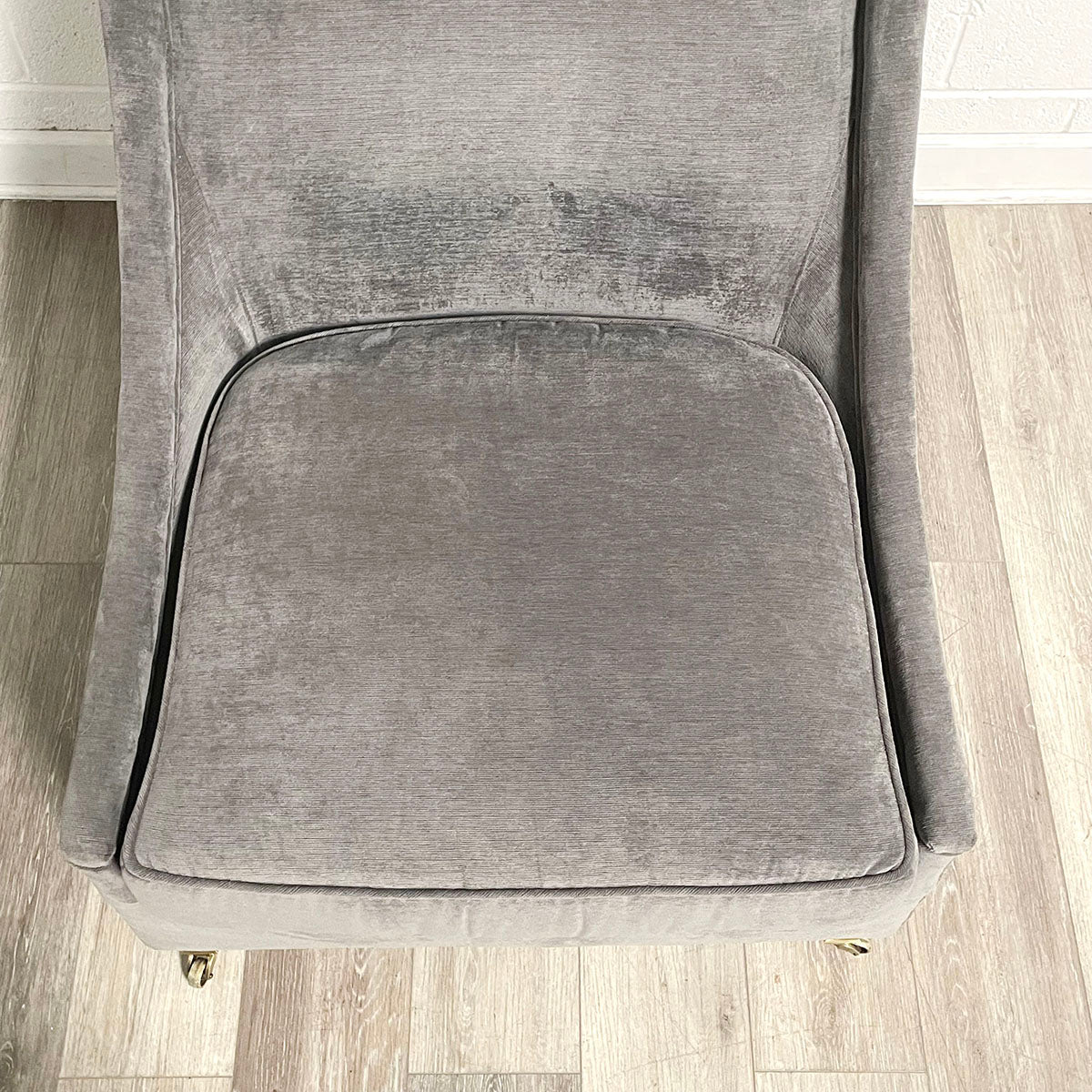 Drexel Heritage Upholstered Gray Lounge Chair