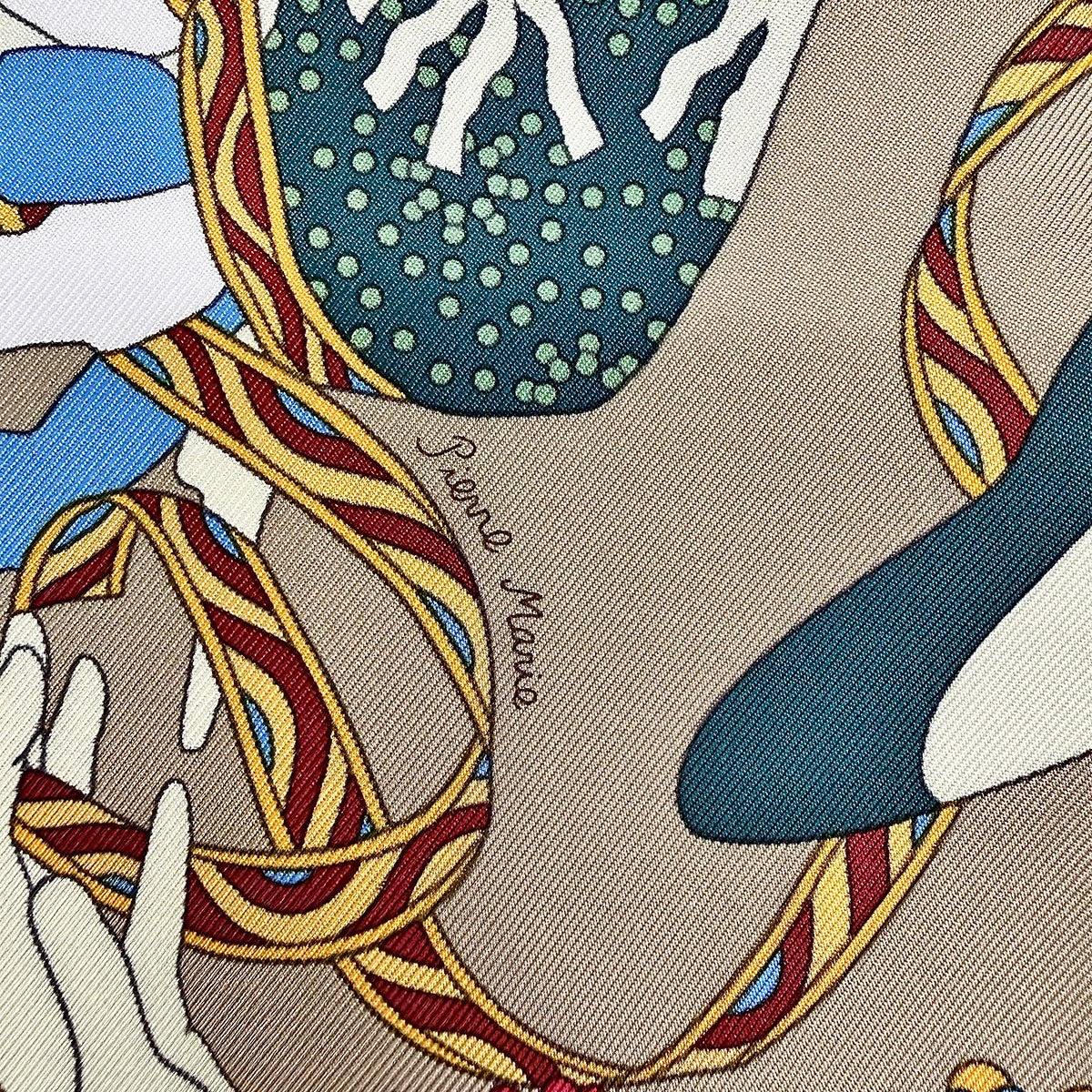 Hermes "Le Sacre de Saisons" Scarf