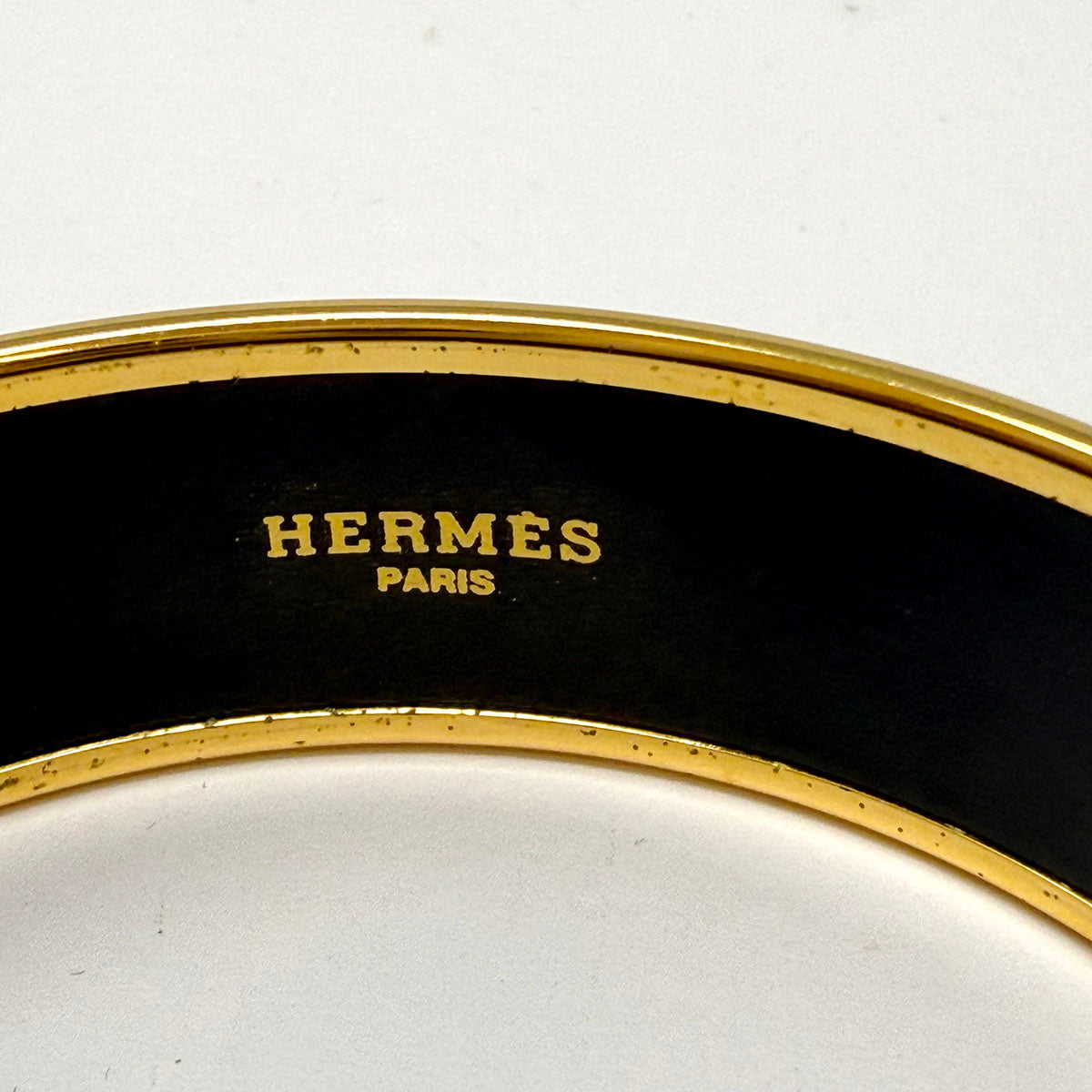 Hermes Enamel Bangle Bracelet