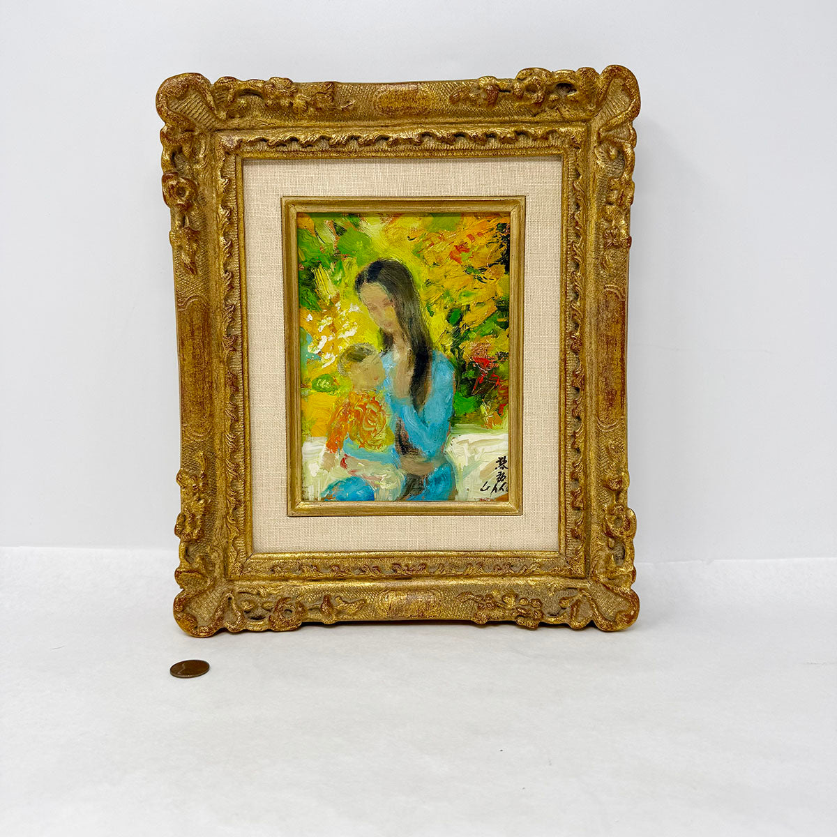 "Mere et Enfant" Painting Le Pho