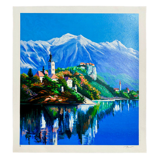 "Bavarian Village" Signed and Numbered 169/350