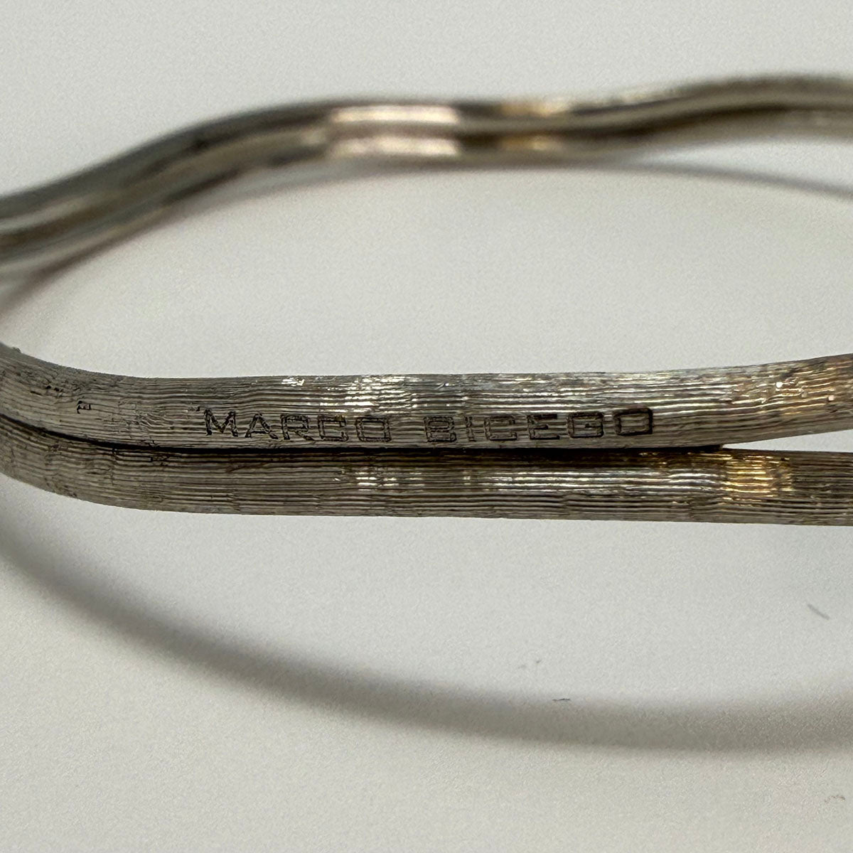 Marco Bicego 18K White Gold Jaipur Diamond Circle Cuff Bracelet