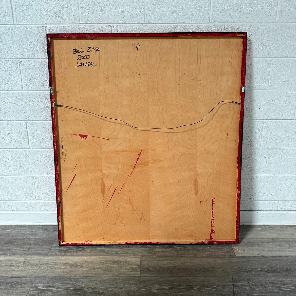 Encaustic Painting "Jangal" 2000