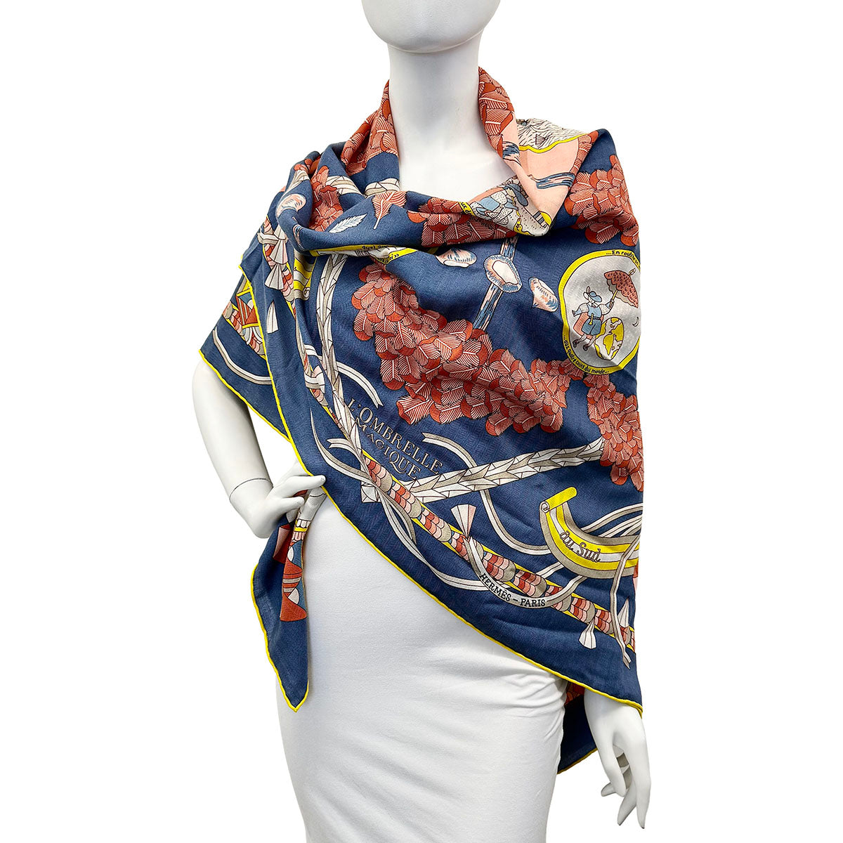 Hermes L'Ombrelle Magique" Shawl