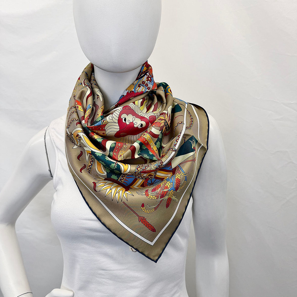 Hermes "Le Sacre de Saisons" Scarf
