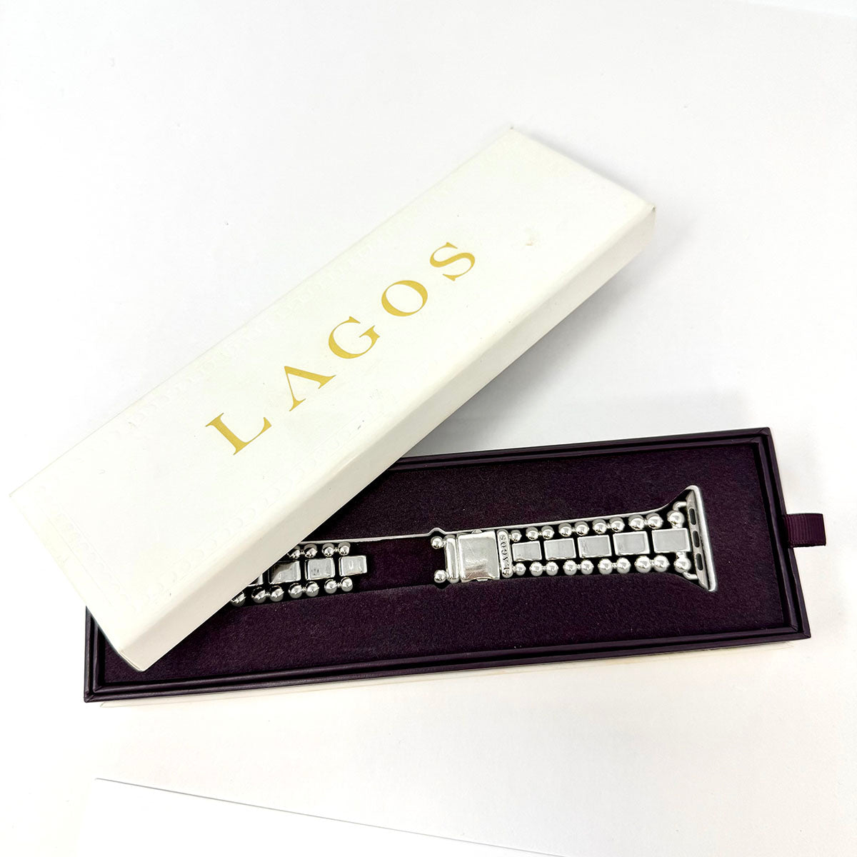 Lagos Smart Caviar Apple Watchband