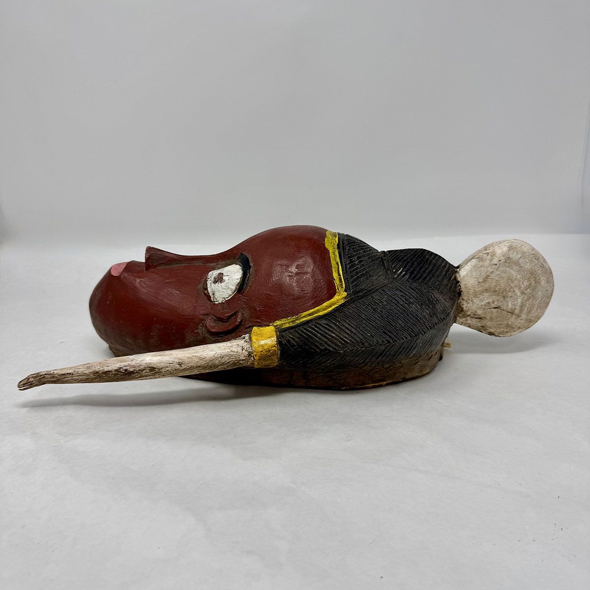 African Mask Used for Girls  Initiation Ceremony