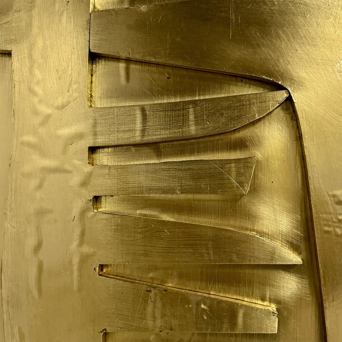 Cladded Brass Wall Art