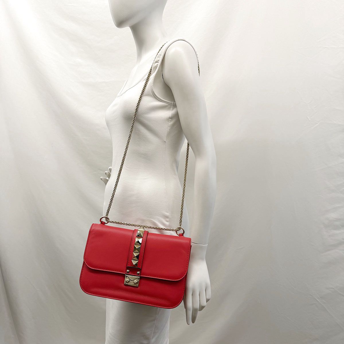 Valentino Rockstud Glam Lock Bag