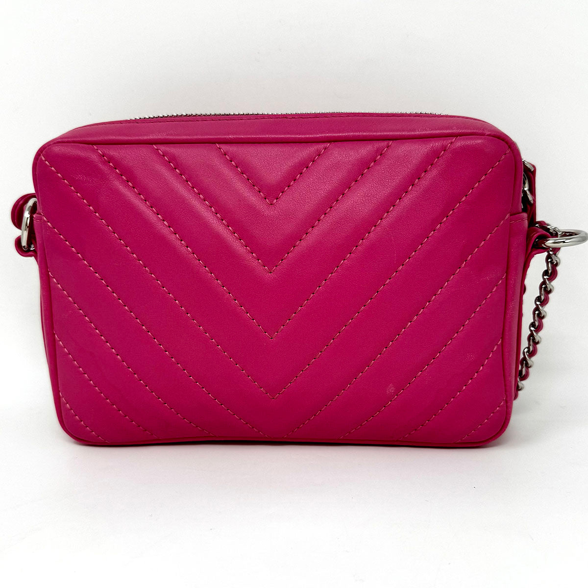 Chanel Chevron Quilted Camera Bag