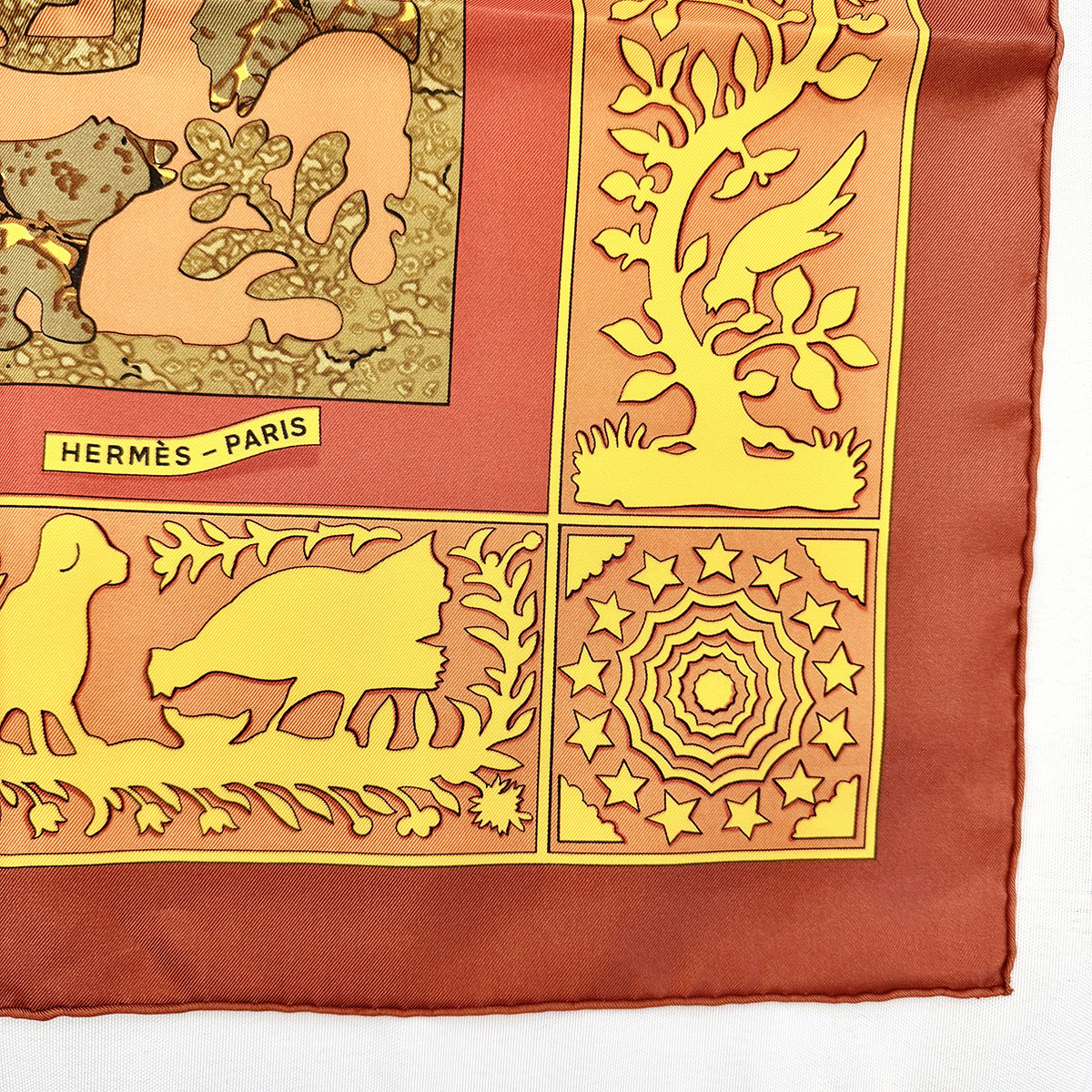 Hermes "Early America" Scarf