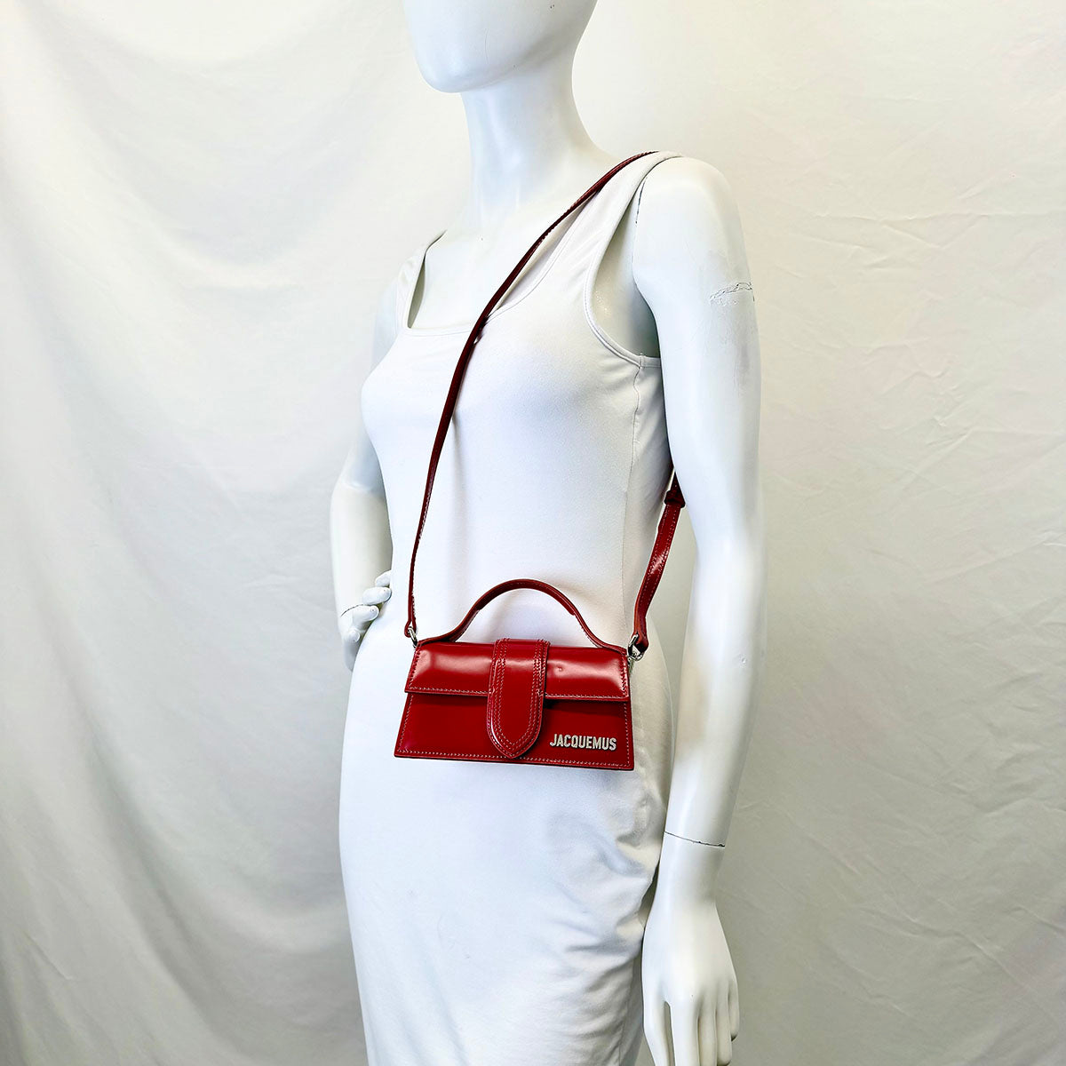 Jacquemus Mini Bambino Crossbody Flap Bag
