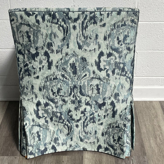Flower Pattern Accent Chair