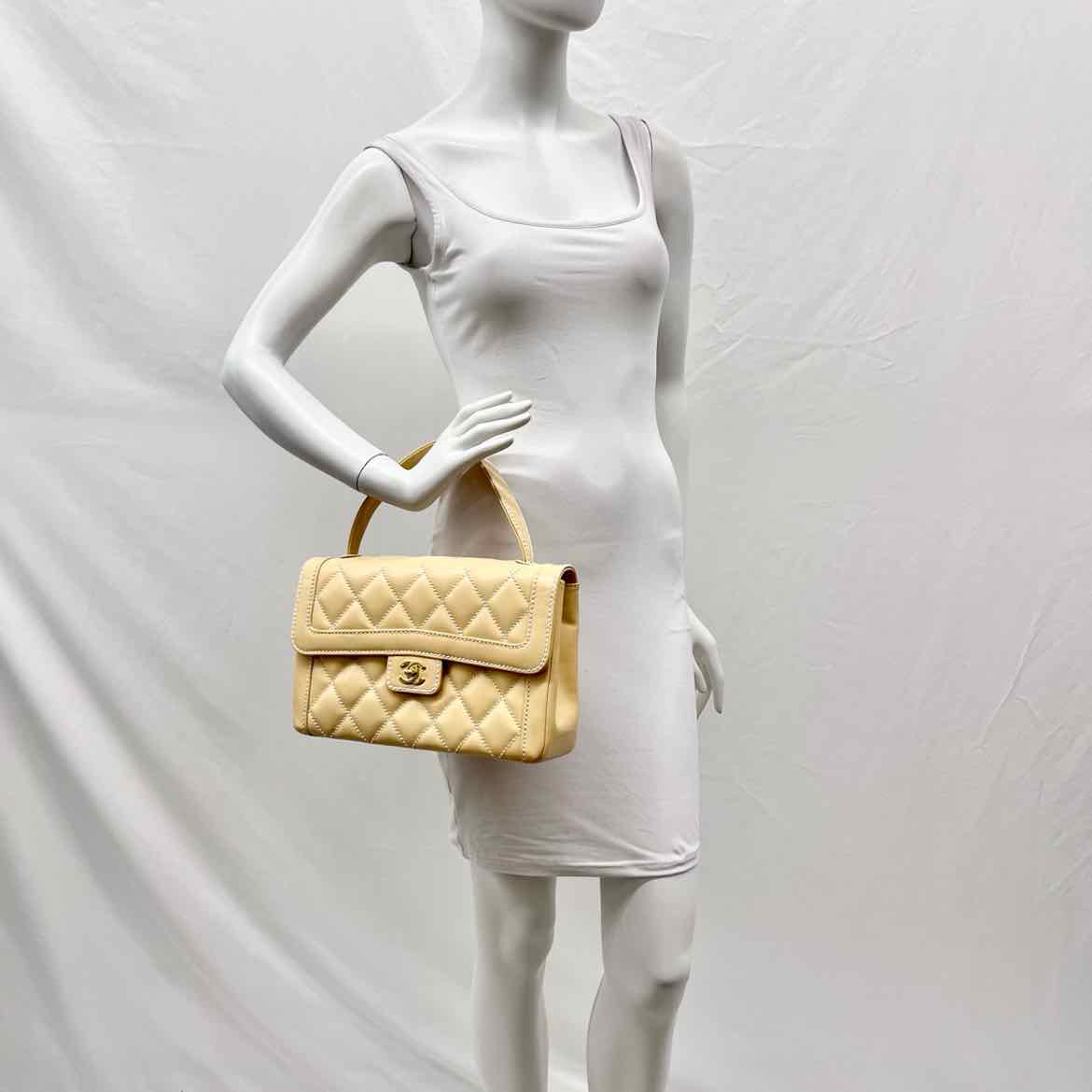 Vintage Chanel Wild Stitch Top Handle Bag