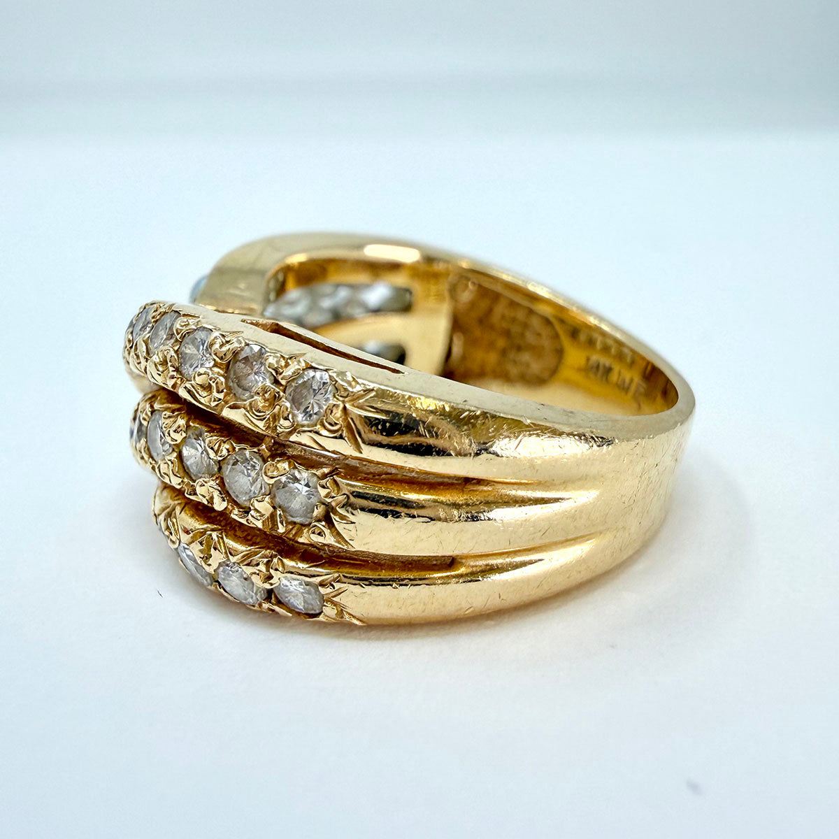 Pearl and Diamond Ring