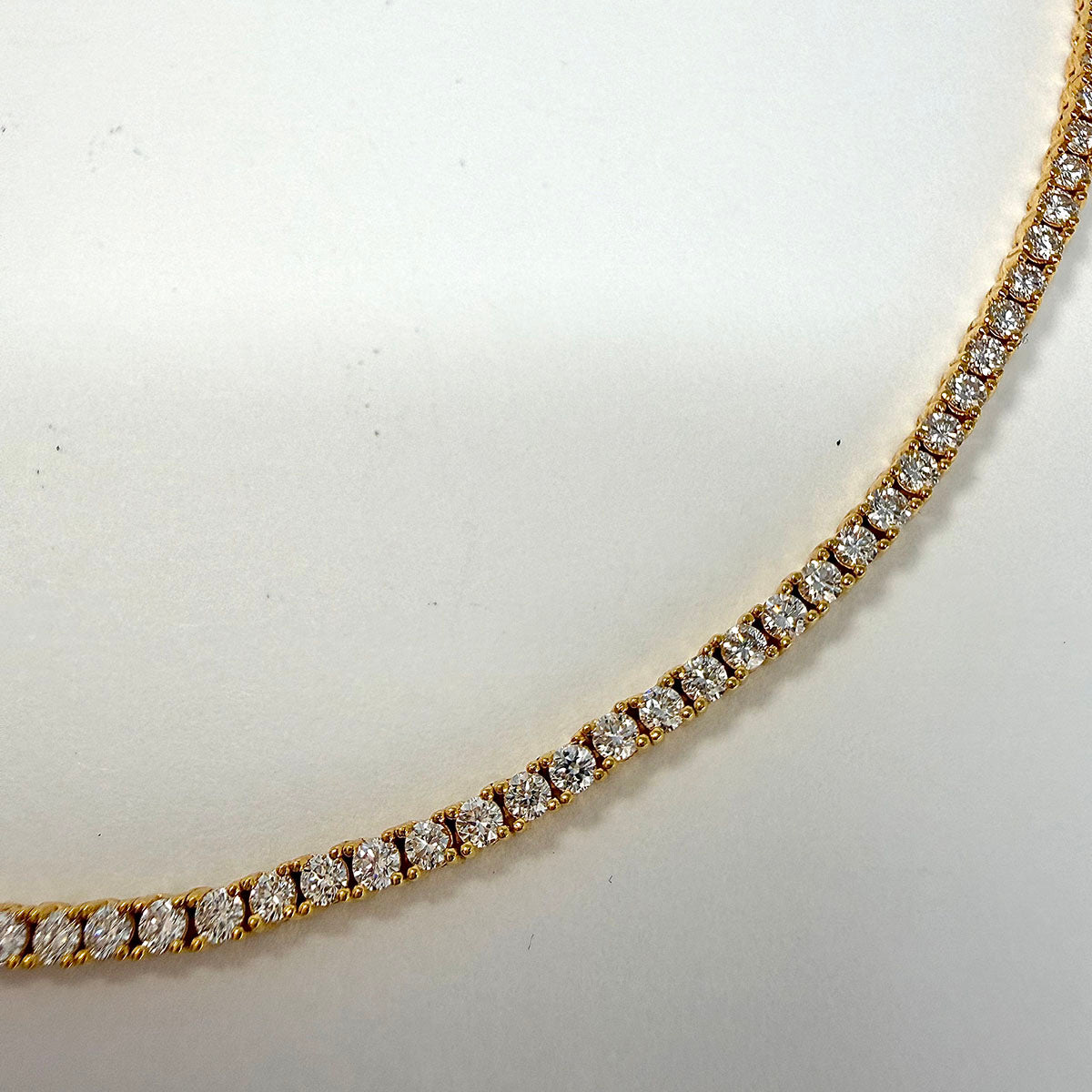 Choe Lab Grown Diamond Tennis Necklace