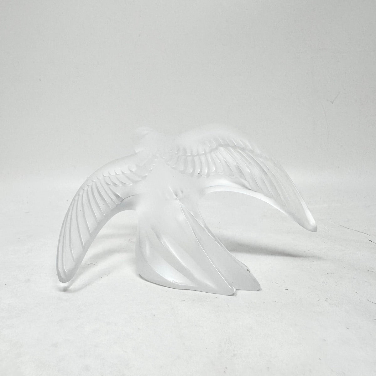 Swallow Taking Flight Crystal Figurine