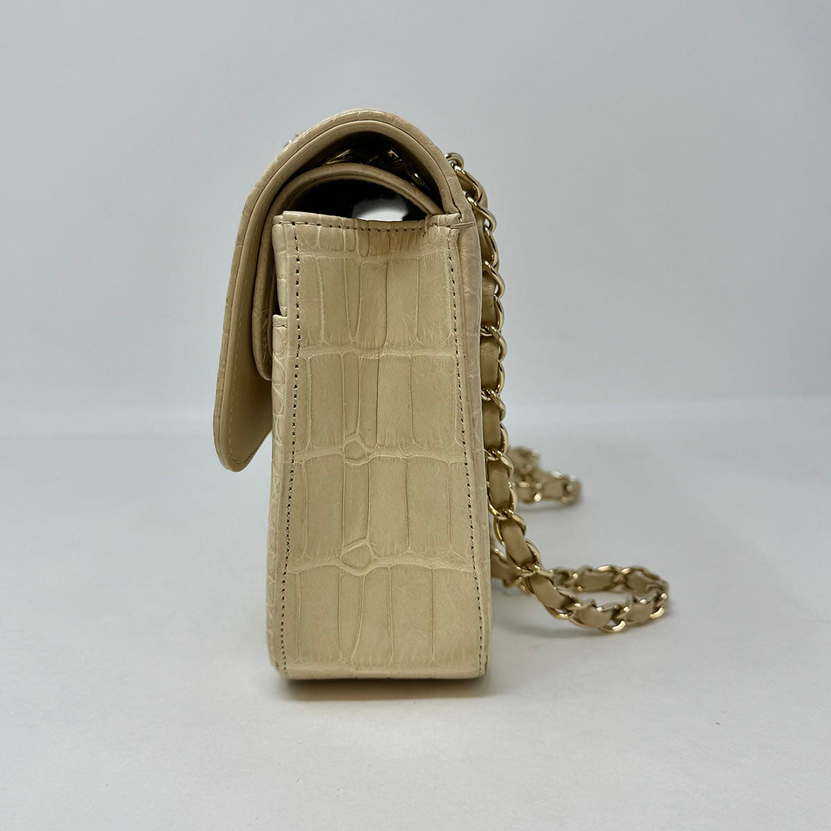 Chanel Medium Alligator Classic Double Flap Bag