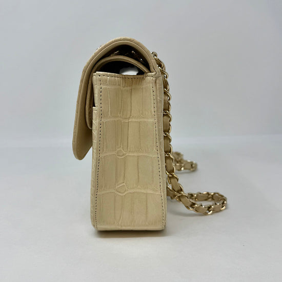 Chanel Medium Alligator Classic Double Flap Bag