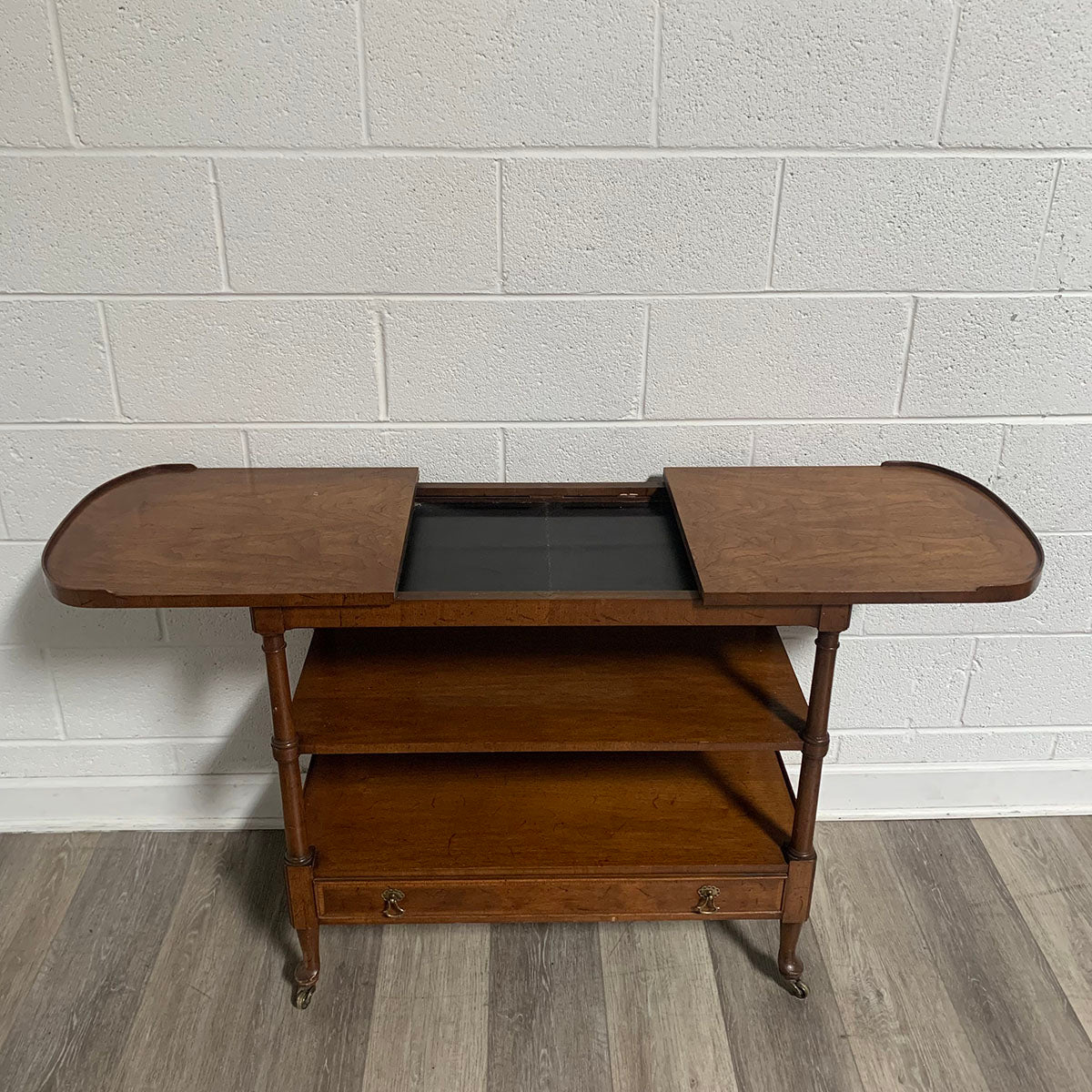 Wooden Bar Cart