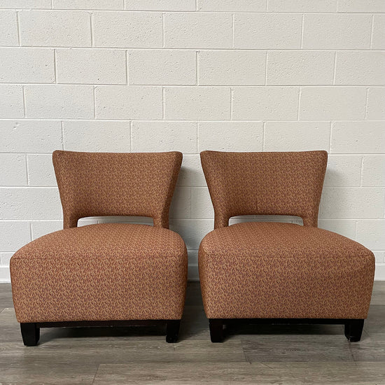 Pair Of Walter E Smith Club Chairs