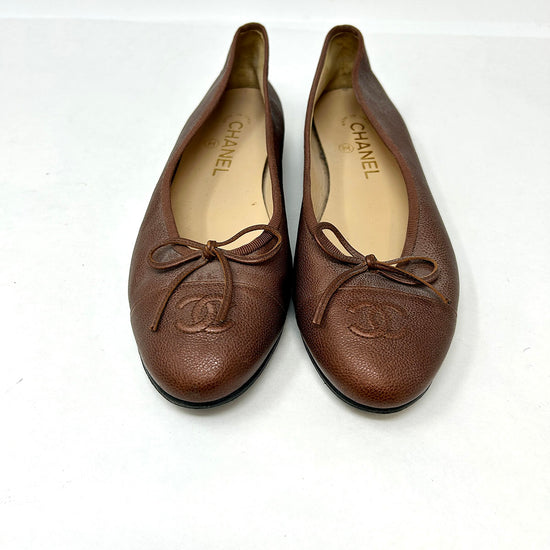 Chanel Leather Flats