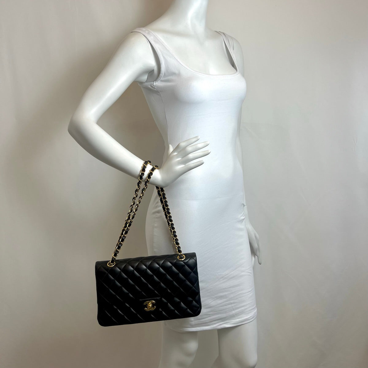 Chanel Medium Classic Double Flap Shoulder Bag