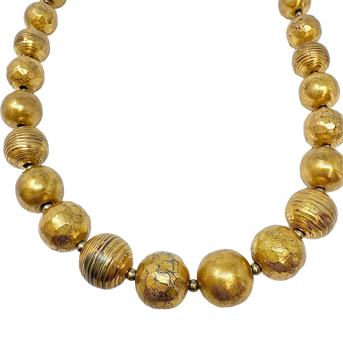 Jan Suchodolski Sterling Silver Beaded Necklace