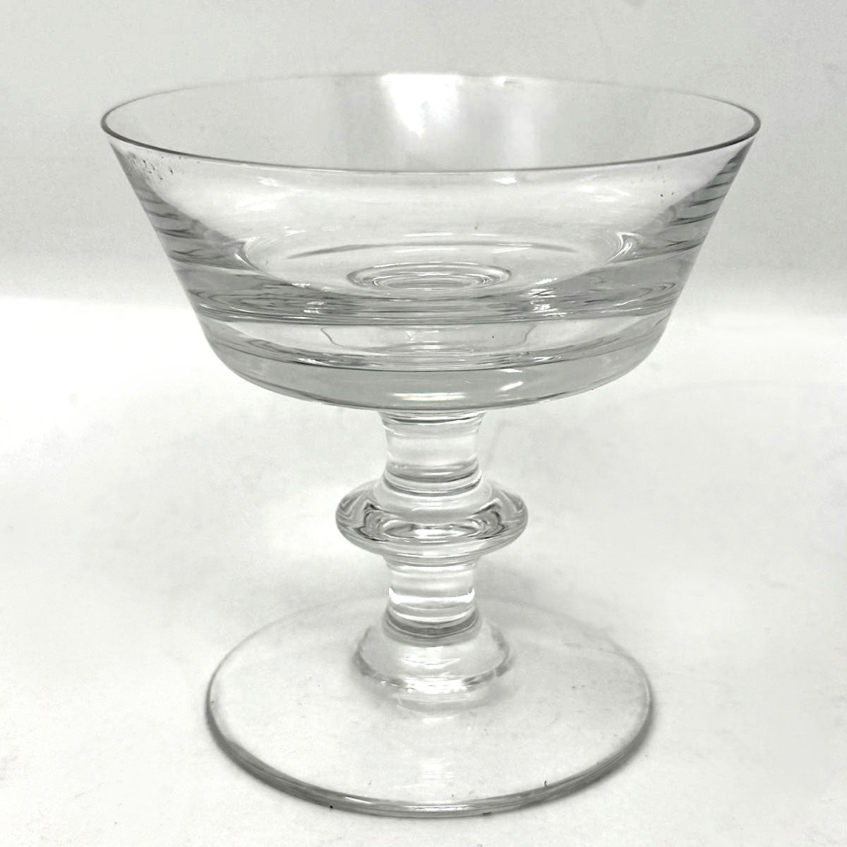 "State Plain"  Val St Lambert Set of 30 Glasses