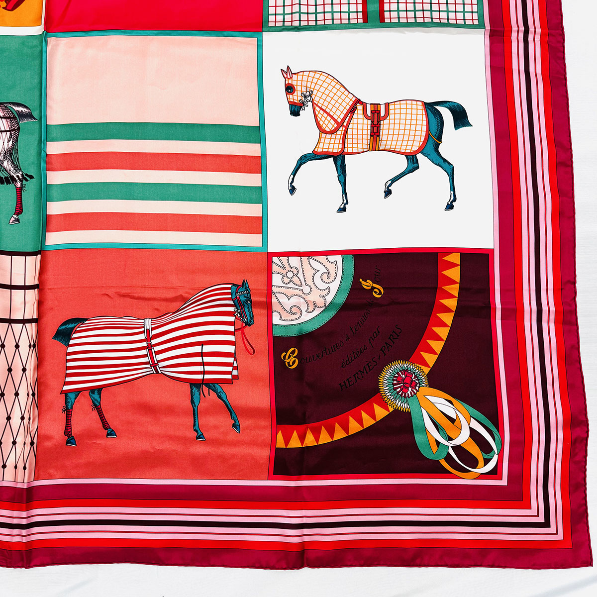 Hermes "Couvertures Nouvelles" Shawl