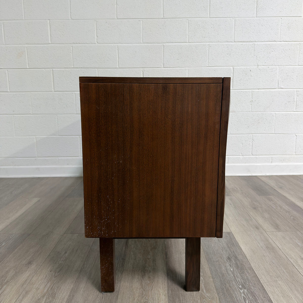 Carved Dresser with Drawers and Cabinets
