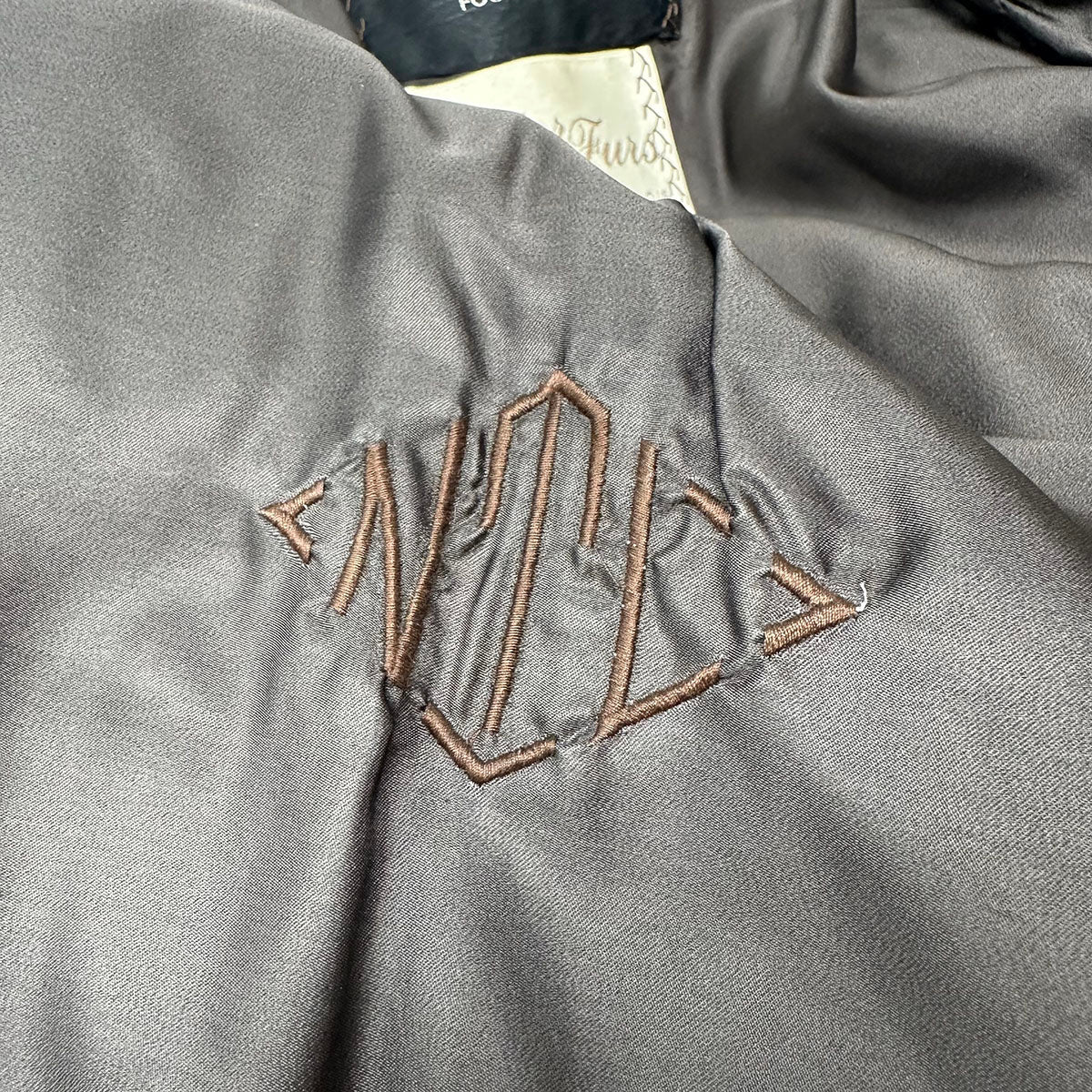 Christian Dior Tiered Full Length Mink Coat