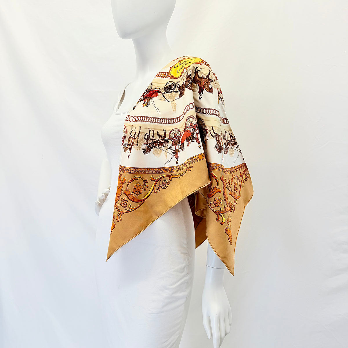 Hermes "La Promenade de Longchamps" Scarf