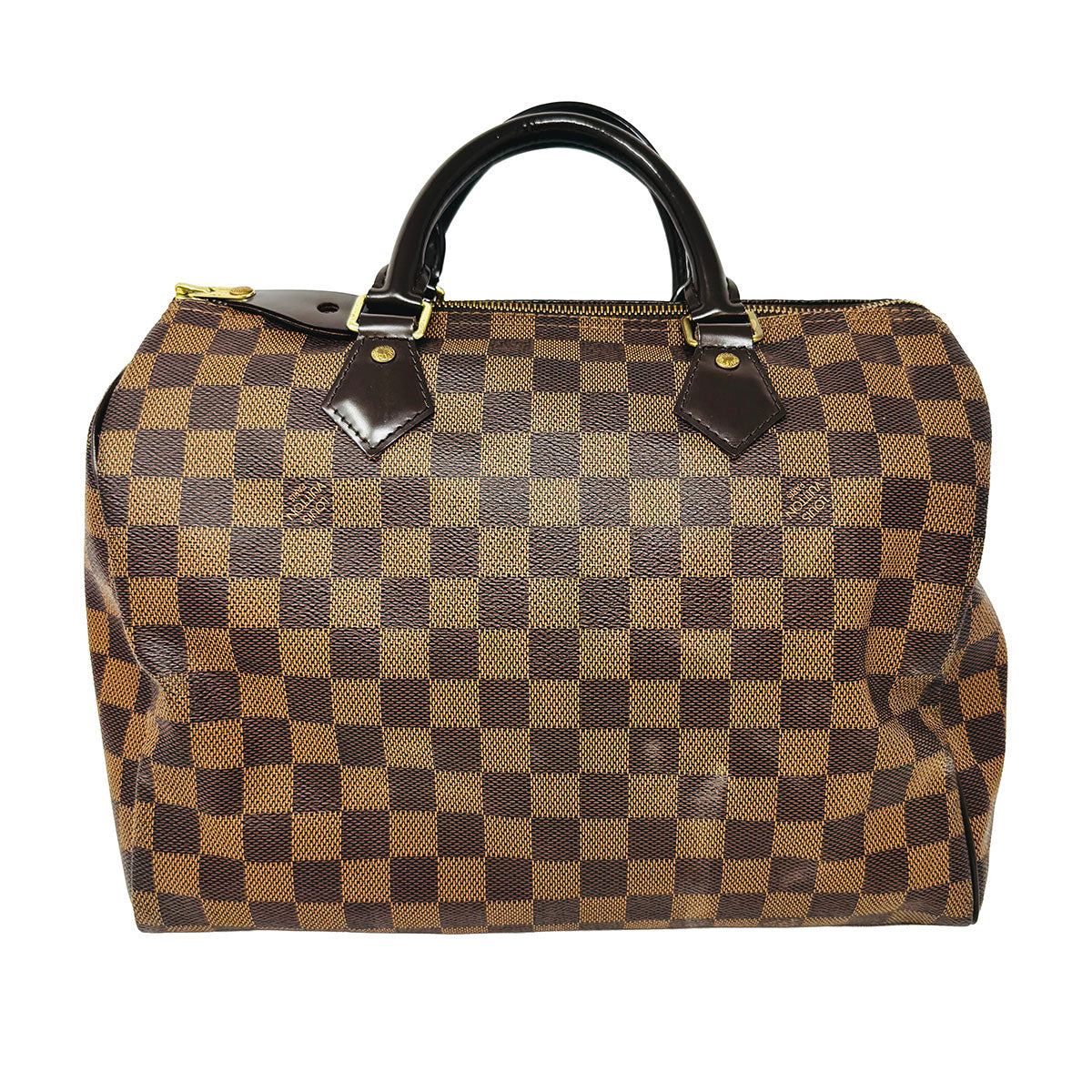 Louis Vuitton Damier Ebene Speedy 30  Handle Bag