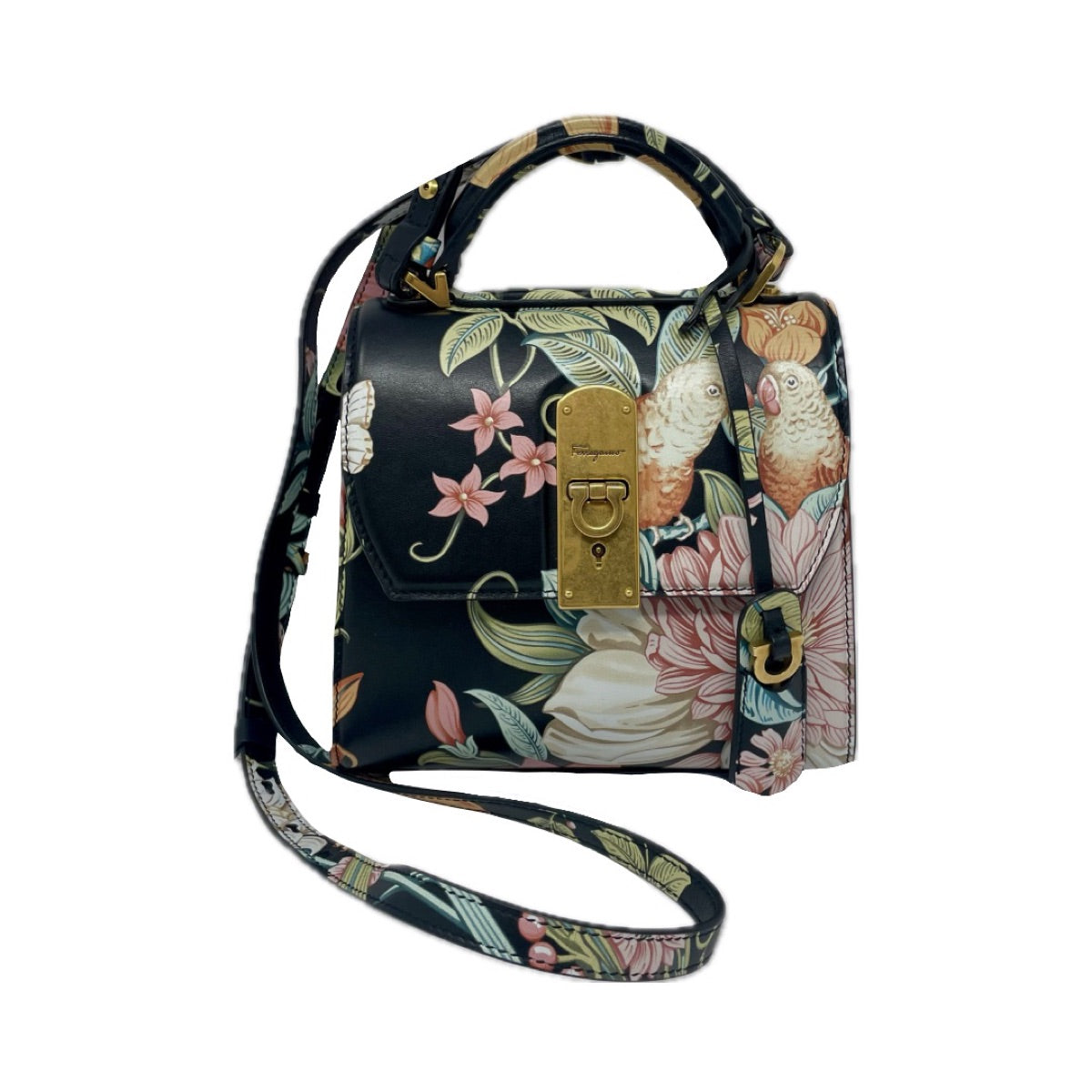 Salvatore Ferragamo Floral Mini Bag