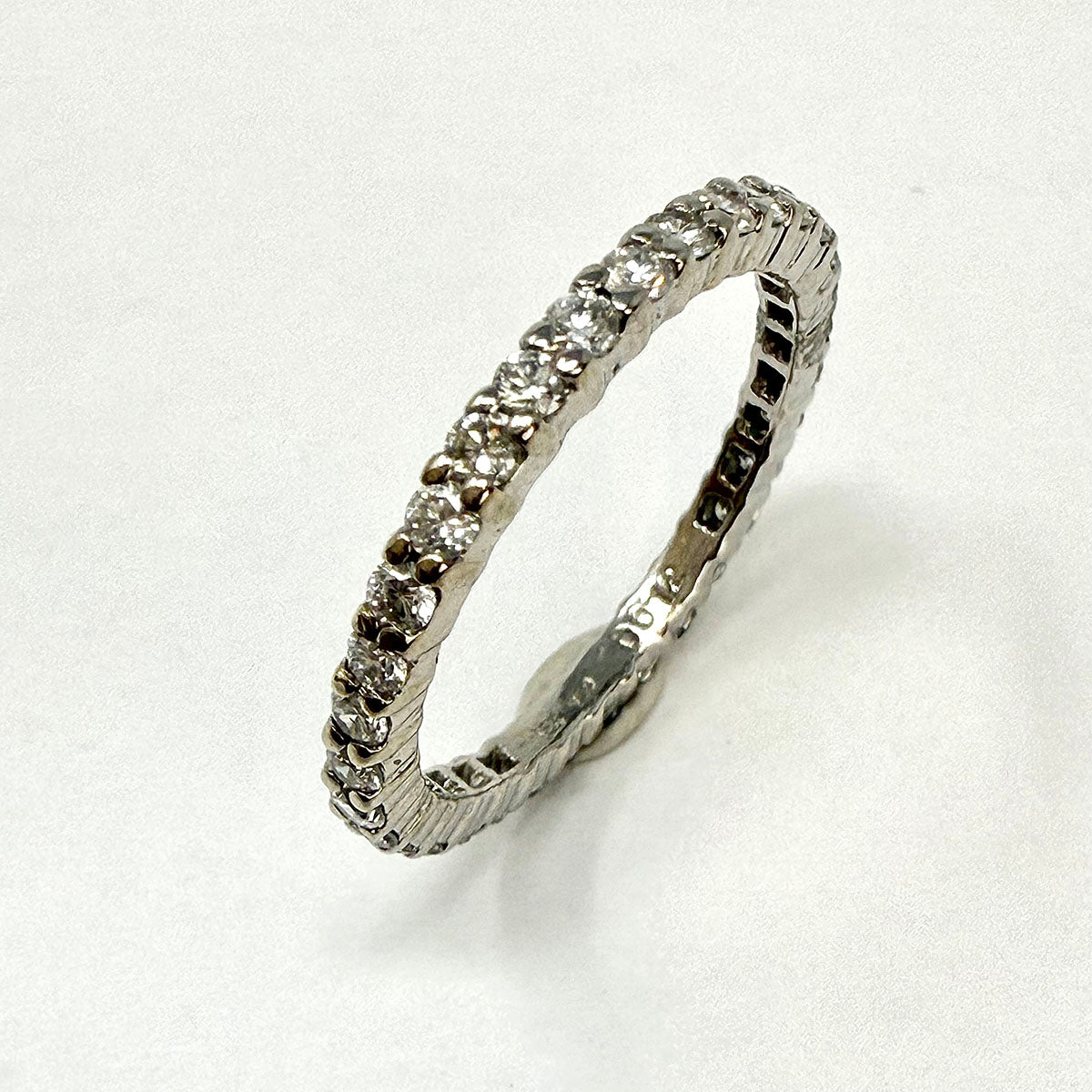 18K White Gold  Diamond Eternity Ring
