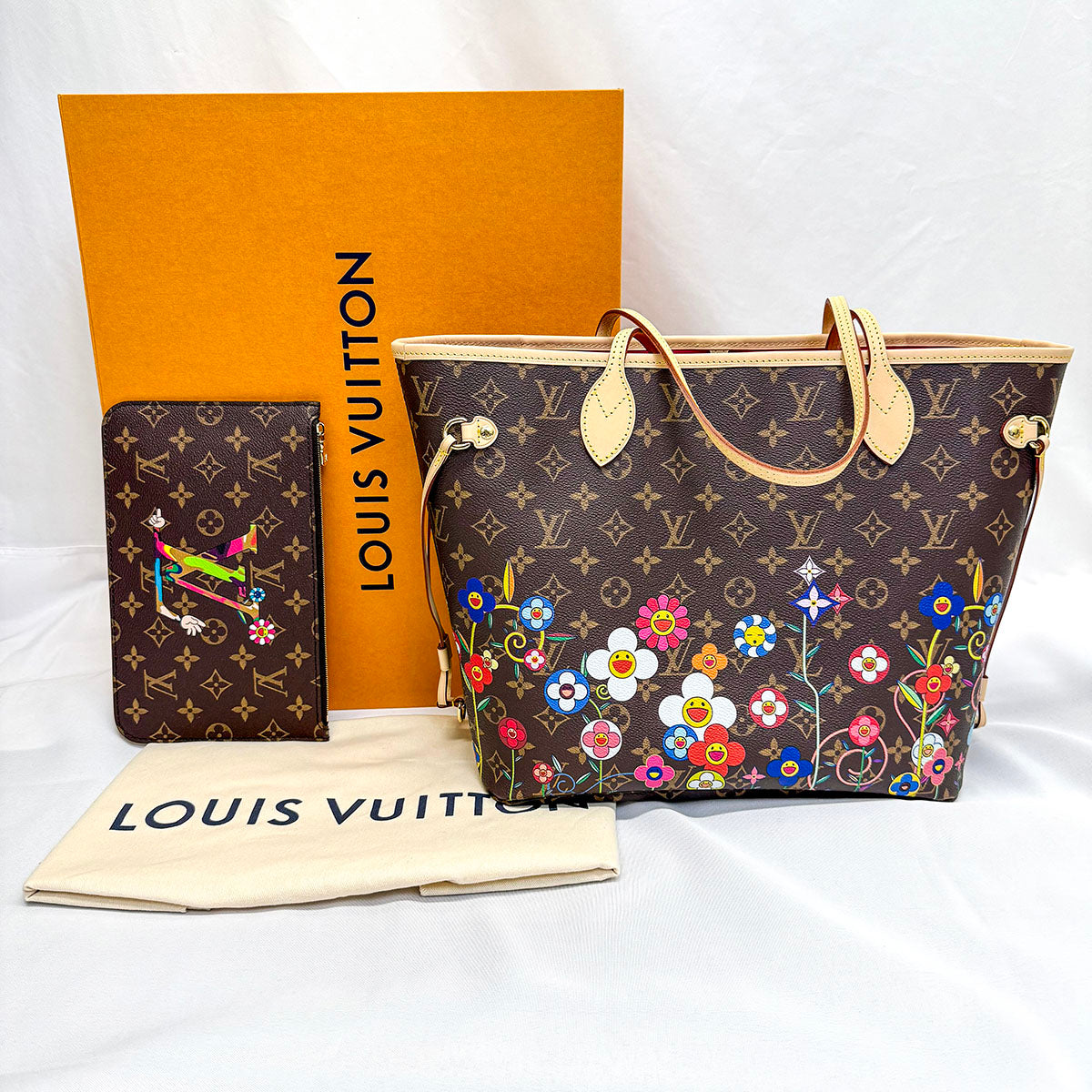 Louis Vuitton Neverfull Murakami Collection