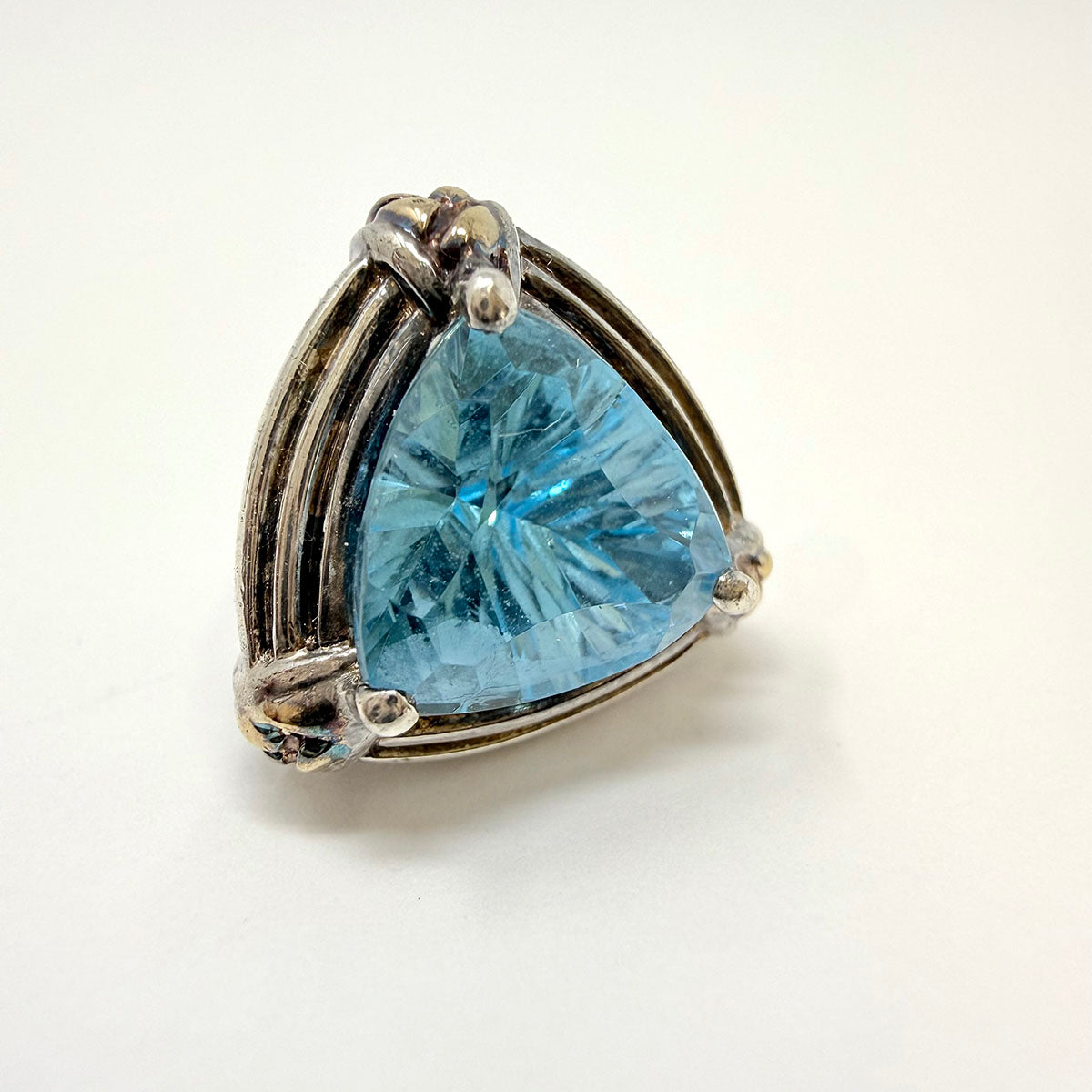 Trillion Topaz Earrings