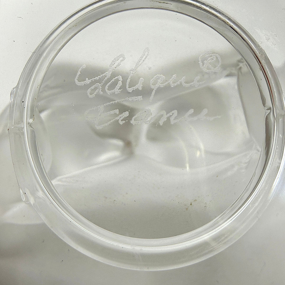 Lalique Ring Dish "Deux Colombes"