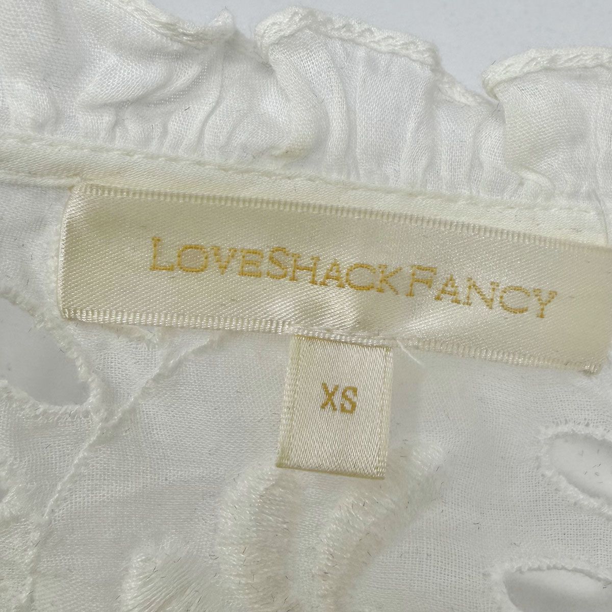 Love Shack Fancy Eyelet Dress