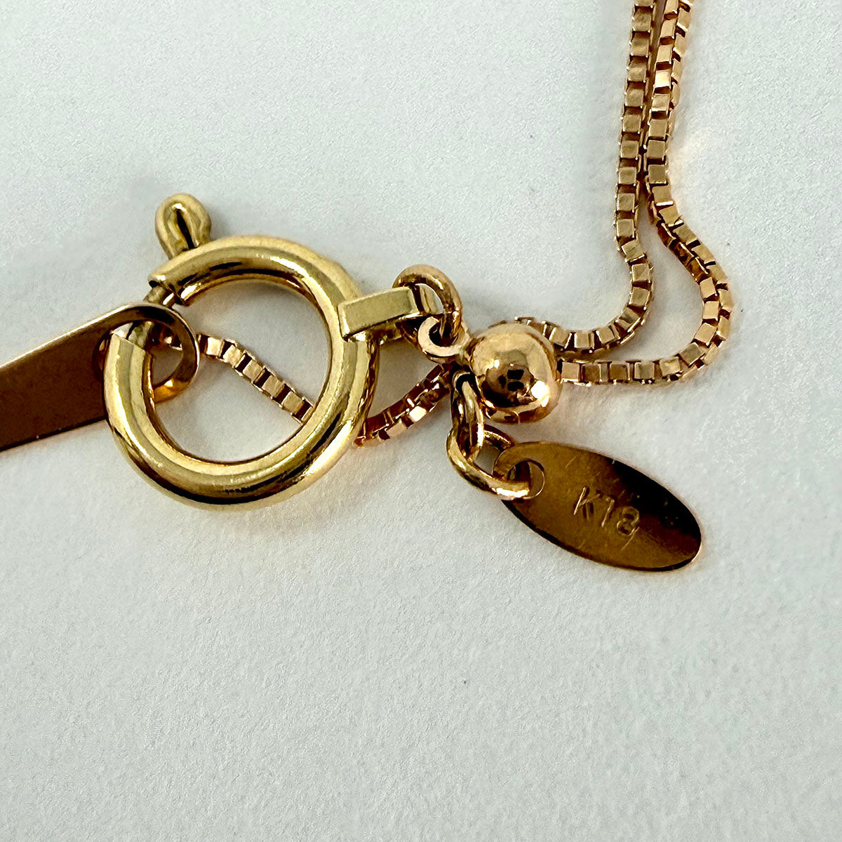 Rose Gold Necklace with Diamond Flower Pendant