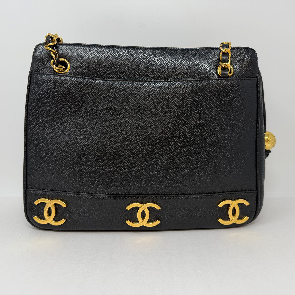 Chanel Vintage Triple CC Tote