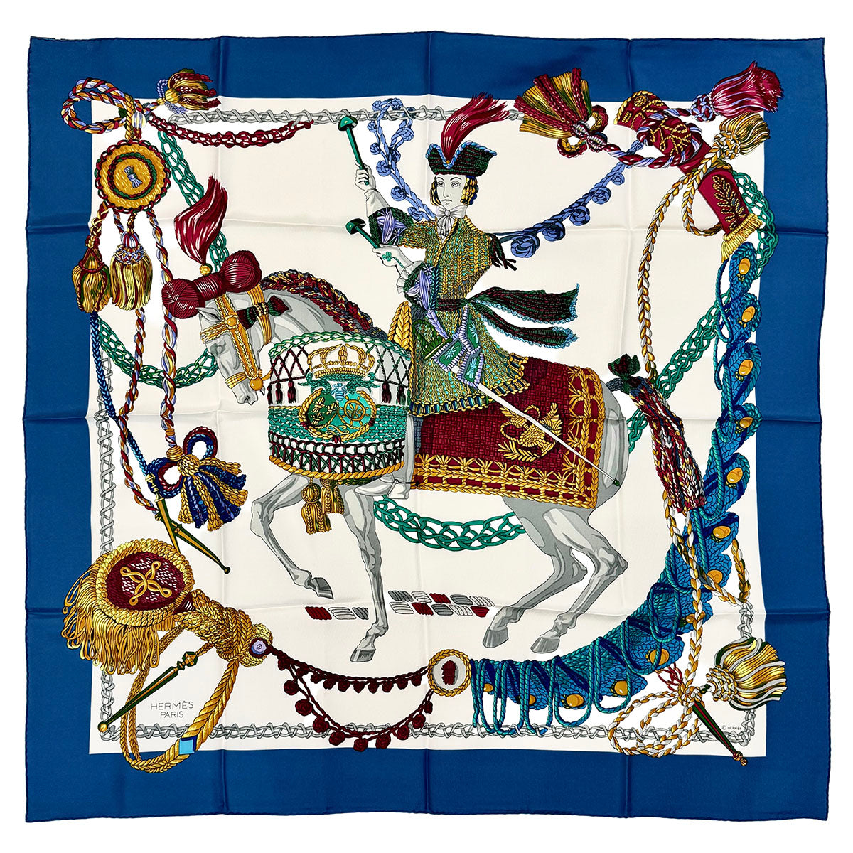 Hermes "Le Timbalier"  Scarf