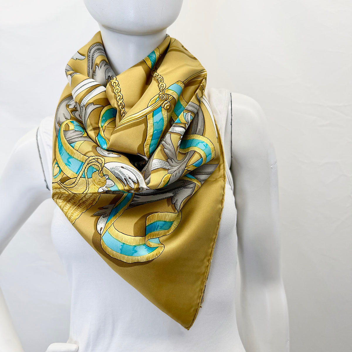 Hermes "Le Mors A La Conetable" Scarf